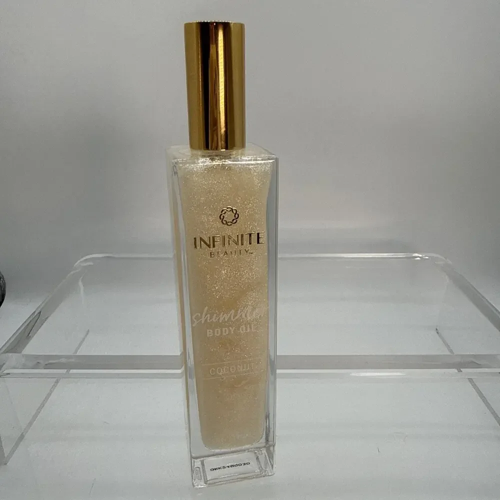 INFINITE Beauty 5 fl.oz Shimmer Body Oil Coconut Oil New